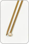 12" Single Pointed Needles — US 4 (# 4)