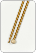 12" Single Pointed Needles — US 6 (# 6)