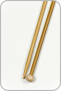 12" Single Pointed Needles — US 7 (# 7)