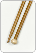 12" Single Pointed Needles — US 10.5 (# 10.5)