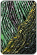 Silk Garden Yarn — Turquoise/ Fuschia/ Gold (# 211)