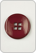 Large Red Double Square Button