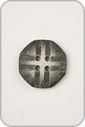 Black Small Enigma Button