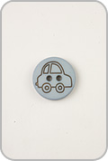 Blue Car Button