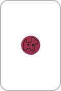 Red Scottie Button