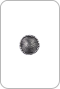 Silver Flow with Rim Button